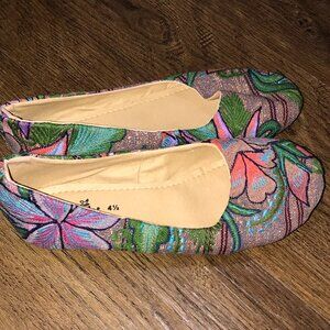 Nich Chiapas Floral Mexican Women Shoes